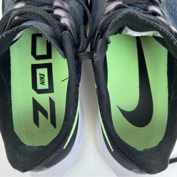 Nike Air Zoom Pegasus 37 Running Shoes Black/Valerian/Blue/Ghost Green Sz 7.5 - Picture 12 of 16